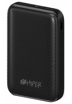 Внешний аккумулятор HIPER 0301 0618 SPX10000 10000mAh QC 3 0 Black