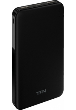 Внешний аккумулятор TFN 0301 0626 Slim Duo 10000mAh Black