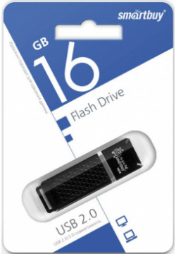 USB Flash Smartbuy 0305 1397 16GB USB2 0 Quartz Black