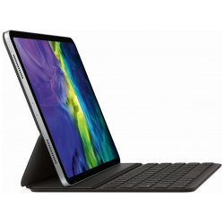 Чехол клавиатура Apple MXNK2RS/A Smart Keyboard Folio для 11" iPad Pro черный (MXNK2RS/A)
