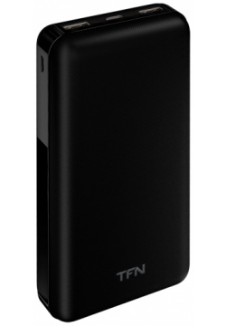Внешний аккумулятор TFN 0301 0673 Basic Duo 20000mAh Black Портативный