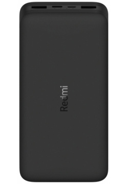 Внешний аккумулятор Xiaomi VXN4304GL Redmi 18W Fast Charge 20000mAh Black (VXN4304GL)