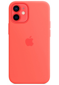 Клип кейс Apple MHKP3ZE/A iPhone 12 mini MagSafe силиконовый Розовый цитрус (MHKP3ZE/A)
