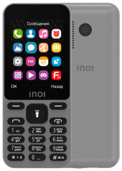 Мобильный телефон INOI 0101 7416 241 Dual sim Grey На тысячу рублей сегодня не