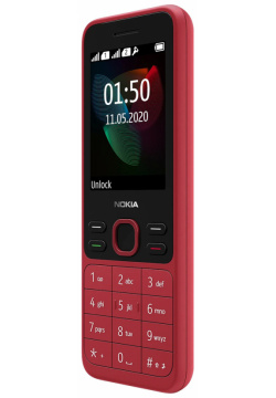 Мобильный телефон Nokia TA 1235 150 2020 Dual sim Red