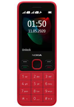 Мобильный телефон Nokia TA 1235 150 2020 Dual sim Red