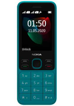 Мобильный телефон Nokia TA 1235 150 2020 Dual sim Cyan