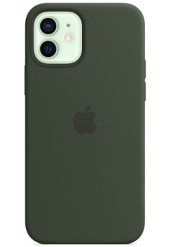 Клип кейс Apple MHL33ZE/A iPhone 12/12 Pro MagSafe силиконовый Кипрский зеленый (MHL33ZE/A)
