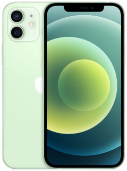 Смартфон Apple MGJF3RU/A iPhone 12 128Gb Зеленый Плоский и дерзкий