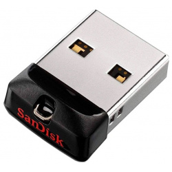 USB Flash SanDisk SDCZ33 016G 16Gb USB2 0 Cruzer Fit Silver/Black (SDCZ33 016G) Д