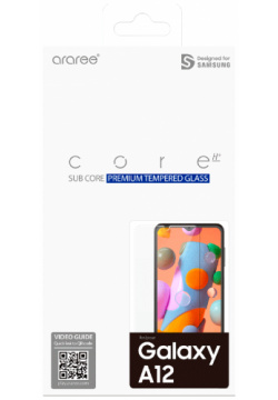 Стекло защитное Araree GP TTA125KDATR Samsung Galaxy A12 2 5D прозрачное (GP TTA125KDATR)