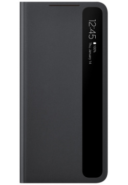 Чехол книжка Samsung EF ZG996CBEGRU Galaxy S21 Plus Smart Clear View Cover Black (EF ZG996CBEGRU)