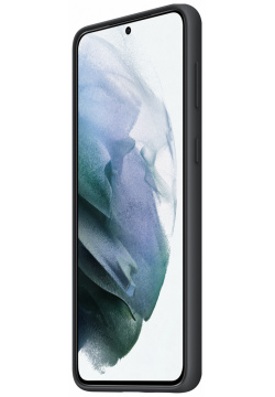 Клип кейс Samsung EF PG996TBEGRU Galaxy S21 Plus Silicone Cover Black (EF PG996TBEGRU)