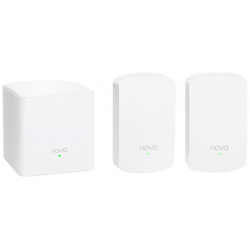 Wi Fi Mesh система Tenda 0200 2385 nova MW5 3 White