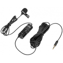 Микрофон Boya 1800 1232 BY M1Pro универсальный петличный с функцией мониторинга и регулировкой усиления Black