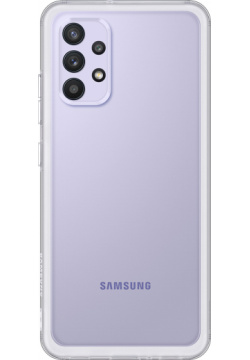 Клип кейс Samsung EF QA325TTEGRU Galaxy A32 Soft Clear Cover прозрачный (EF QA325TTEGRU)