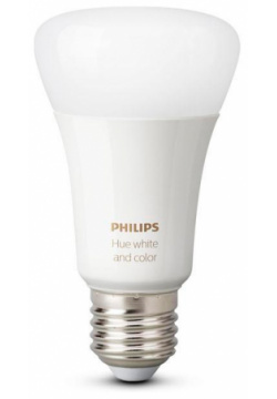 Лампа Philips 0200 2403 Hue 9W A60 E27 RUS цветная