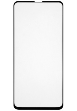 Стекло защитное RedLine 0317 3018 Xiaomi Redmi Note 9T черная рамка Трехмерное