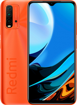 Смартфон Xiaomi 0101 7555 Redmi 9T 4/64Gb Orange В смартфоне