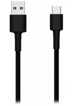 Дата кабель Xiaomi SJV4109GL Mi USB Type C 1м Black (SJV4109GL) Долговечный и