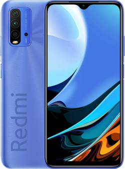 Смартфон Xiaomi 0101 7554 Redmi 9T 4/64Gb Blue В смартфоне