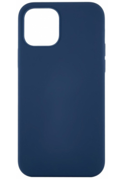 Клип кейс uBear 0313 8914 Apple iPhone 12/12 Pro Touch Case Dark Blue Защитный