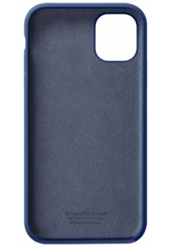 Клип кейс Deppa 0313 8910 Apple iPhone 11 Liquid Silicone Pro Blue