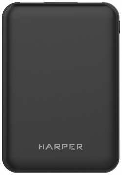 Внешний аккумулятор Harper 0301 0692 PB 5001 li polimer 5000 mAh Black