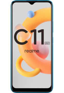 Смартфон Realme RMX3231 С11 2021 2/32Gb Blue