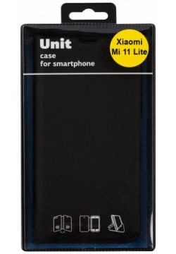 Чехол книжка RedLine 0313 9102 Xiaomi Mi 11 Lite Unit NEW Black