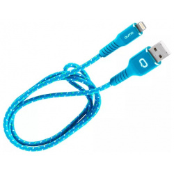 Дата кабель Qumo 0307 0713 30055 USB Lightning 1 2м MFI Blue от