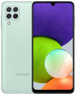 Смартфон Samsung SM A225FLGDSER Galaxy A22 4/64Gb Mint Супер экран со
