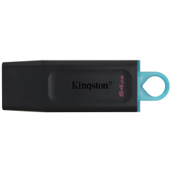 USB Flash Kingston 0305 1455 64Gb USB3 2 Black (DTX/64GB)