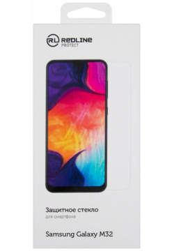 Стекло защитное RedLine 0313 9144 Samsung Galaxy M32 прозрачное