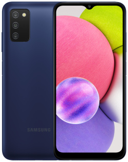 Смартфон Samsung SM A037FZBGSER Galaxy A03s 4/64Gb Blue