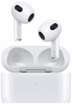 Беспроводные наушники с микрофоном Apple MME73RU/A AirPods 3 White (MME73RU/A) М