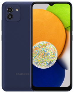 Смартфон Samsung SM A035FZBDS Galaxy A03 3/32Gb LTE Dual sim Синий (SM A035FZBDS)