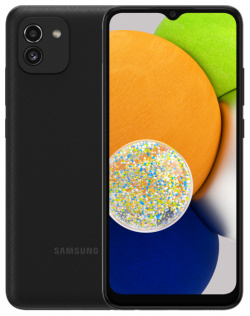 Смартфон Samsung SM A035FZKDS Galaxy A03 3/32Gb LTE Dual sim Чёрный (SM A035FZKDS)