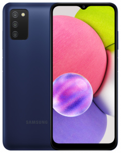 Смартфон Samsung SM A037FZBGS Galaxy A03s 3/32Gb LTE Dual sim Синий (SM A037FZBGS)