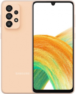 Смартфон Samsung SM A336BZOGS Galaxy A33 6/128GB Dual sim Оранжевый (SM A336BZOGS)