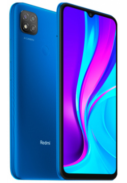 Смартфон Xiaomi 0101 7827 Redmi 9C 4/128Gb Twilight Blue для отличных