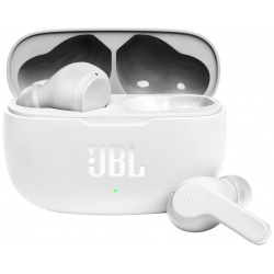 Беспроводные наушники с микрофоном JBL JBLW200TWSBLK Wave 200 TWS White