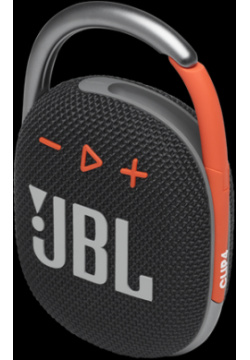 Портативная акустическая система JBL 0400 2166 Clip 4 Black/Orange С