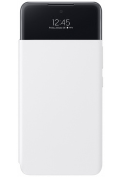 Чехол книжка Samsung EF EA536PWEGRU Galaxy A53 Smart S View Wallet Cover White