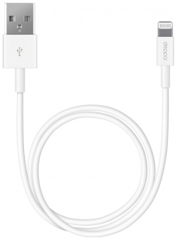 Дата кабель Deppa 72230 USB Lightning 3м White
