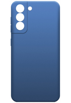 Чехол накладка Borasco 0319 0088 Samsung Galaxy S21 FE Microfiber Синий
