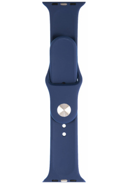 Ремешок для умных часов RedLine 0400 2006 Apple Watch 38/40мм силиконовый Blue