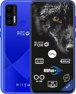Смартфон Black Fox BMM431W blue B9 Fox+ 2/64Gb Azure