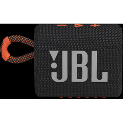 Портативная акустическая система JBL 0400 2165 GO 3 Black/Orange
