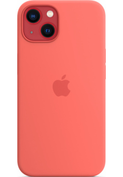 Клип кейс Apple MM253ZE/A MagSafe iPhone 13 силиконовый Розовый помело (MM253ZE/A)